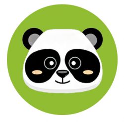 Aufkleber für FreeStyle Libre Panda