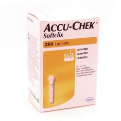 Accu-Chek Softclix Lancet - sterile Lanzetten / 200 Stück