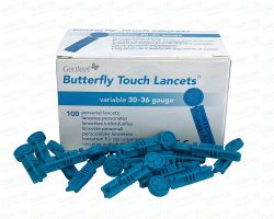 Lancets Genteel Butterfly Touch - 100 pcs