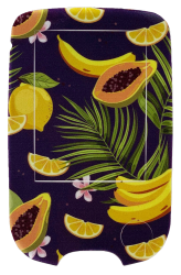 Aufkleber für Freestyle Libre reader + sensor - Exotic fruits dark