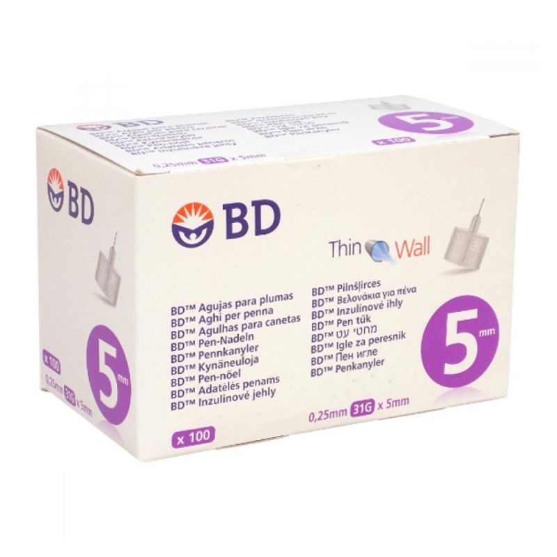 BD-Nadeln für Insulinpens 5mm x31G Becton Dickinson