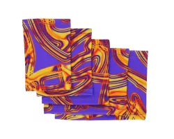 Loop arm belt - Violette Ölflecken