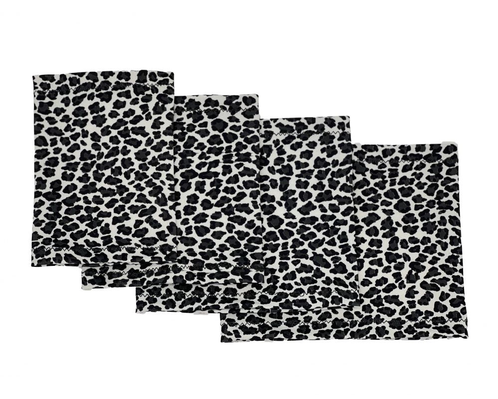 Loop arm belt Grey leopard