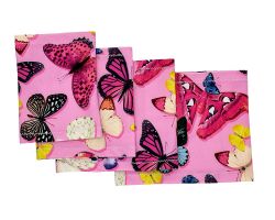 Loop arm belt Schmetterlinge | Velikost 17 - 22 cm, Velikost 20 - 26 cm, Velikost 25 - 30 cm, Velikost 28 - 36 cm