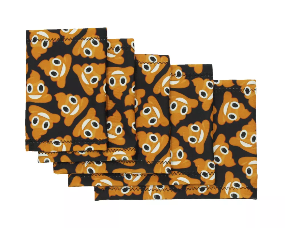 Elastischer Armsleeve mit lustigem Emoji-Muster – Spaßiger Schutz fürSensor