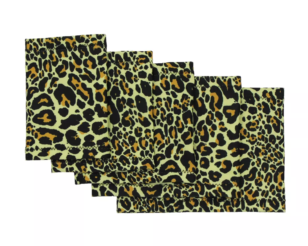 Elastischer Armsleeve mit Leopardenmuster – Stilvoller Schutz für Sensor
