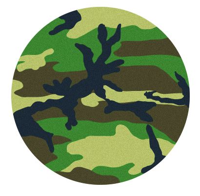 Aufkleber für FreeStyle Libre Green military print