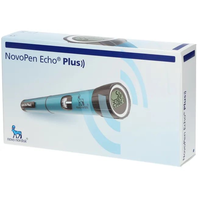 Insulinstift NovoPen Echo Plus Blau copack NOVO NORDISK