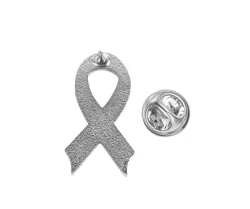 Diabetes Awareness Anstecker blau-weiße Schleife Diabetes Awareness Anstecker blau-weiße Schleife