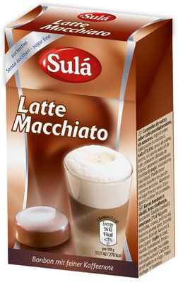 Sulá Süßigkeiten ohne Zucker Latte Macchiato 44 g