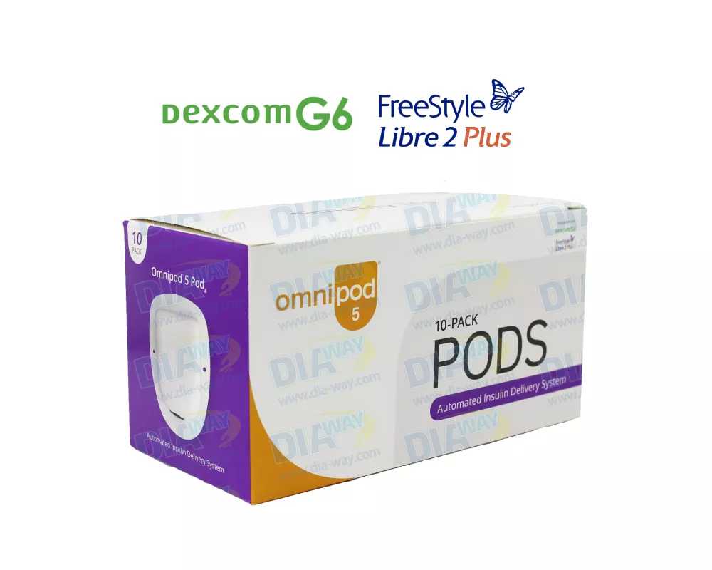 Omnipod 5 Pods pack of 10x